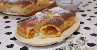 Jam Filled Yeast Pastry